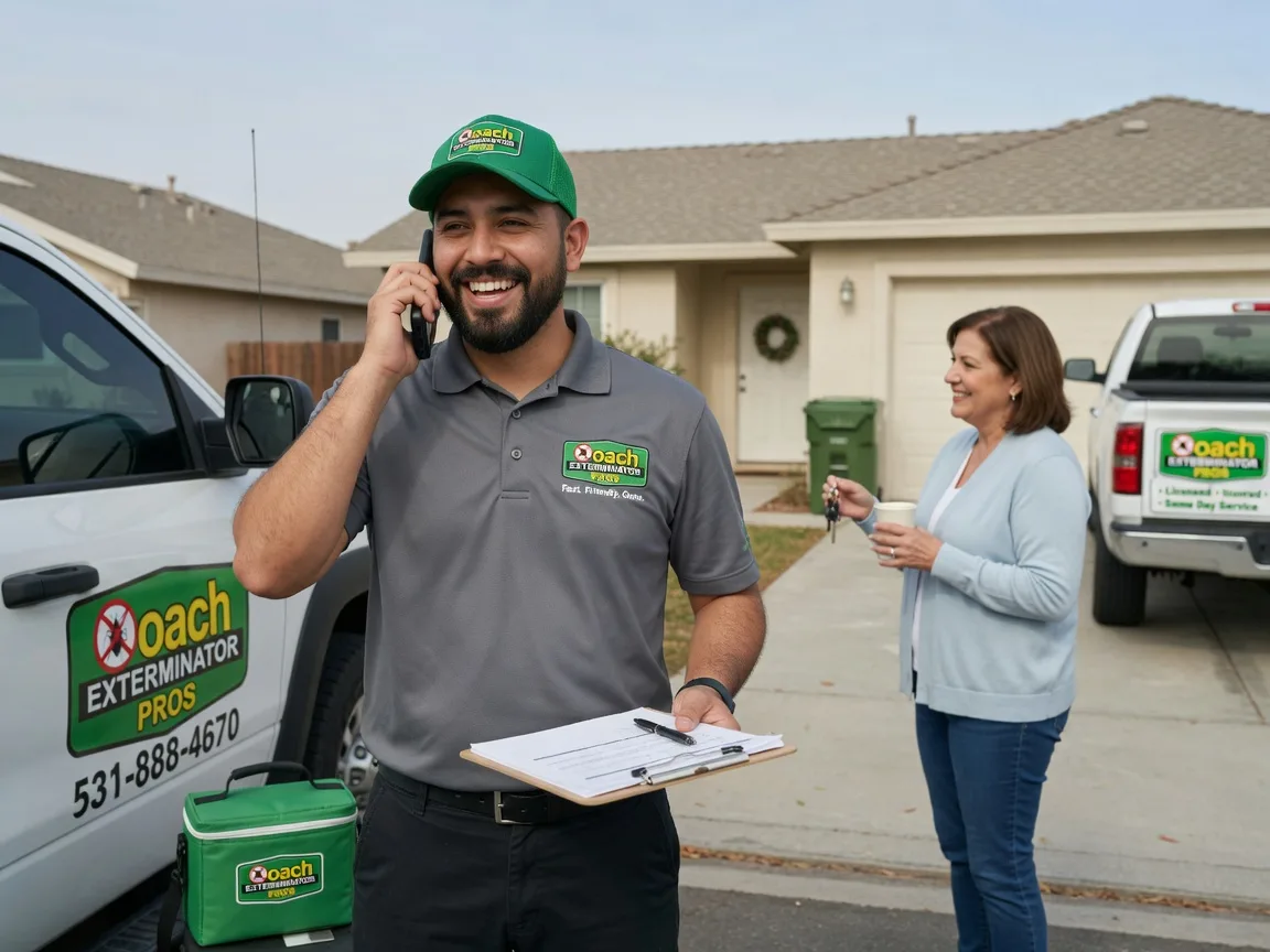 Pest Control Roach Exterminator North Fairfield, OH FAQs